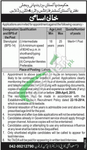 Ministry of Water & Power Jobs