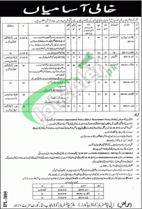 Zakat and Ushr Department Punjab Jobs