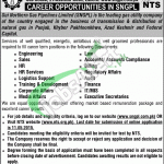 SNGPL Jobs NTS