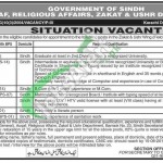 Jobs in Zakat & Ushr Department Sindh