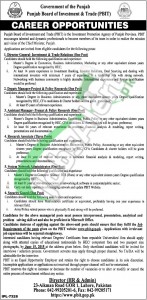 Jobs in PBIT Lahore