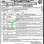 Jobs in Population Welfare Department Sindh