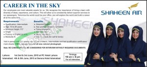 Shaheen Air Jobs
