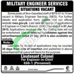 Military Engineering Services Jobs