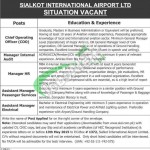 Jobs in Sialkot International Airport