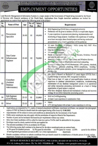 Board of Revenue Punjab Jobs