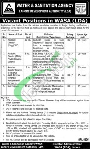 WASA LDA Jobs