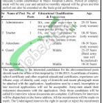 May Hospital Lahore Jobs