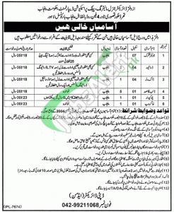 Public Prosecution Department Punjab Jobs