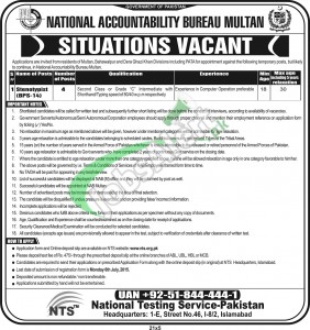 NAB Multan Jobs