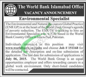 World Bank Jobs in Pakistan