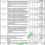 Jobs in Health Department Lahore