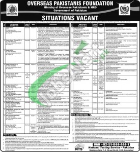 Overseas Pakistani Foundation Jobs