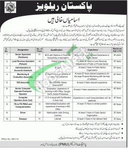 Pakistan Railway Jobs