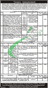 Population Welfare Department KPK Jobs