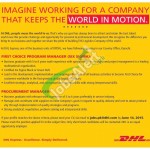 DHL Pakistan Jobs