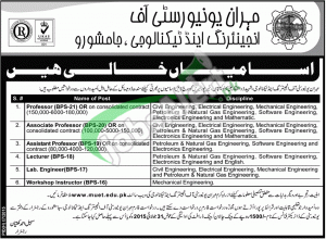 MUET Jobs