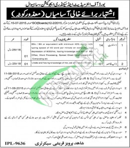 BISE Sahiwal Jobs