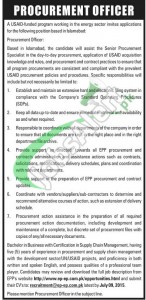 USAID Islamabad Jobs