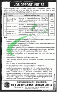 OGDCL Jobs