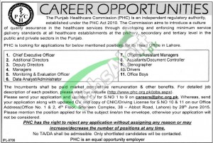 PHC Jobs