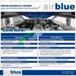 Air Blue Airline Jobs