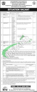 Pakistan Meteorological Department Jobs