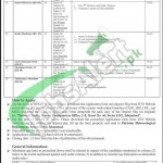 Pakistan Meteorological Department Jobs