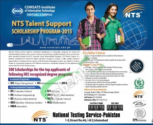 NTS Talent Support Scholarship