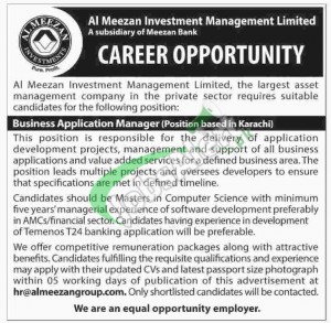 Meezan Bank Jobs