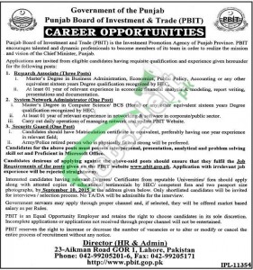 PBIT Jobs