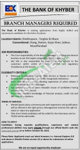 Khyber Bank Jobs