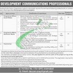 Public Sector Organization Islamabad Jobs