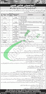 WAPDA Hospital Mangla Jobs