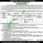 Home Department Punjab Jobs