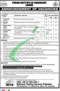 PIC Lahore Jobs