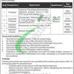 Jobs in AJK Medical College Muzaffarabad