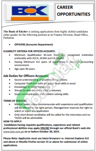 Khyber Bank Jobs