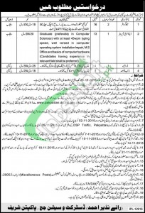 District & Session Court Pakpattan Jobs