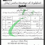 IMSciences Peshawar Jobs