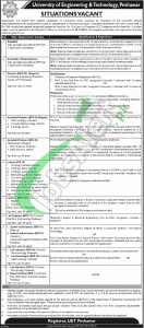 UET Peshawar Jobs