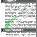 FC College Jobs