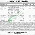 District & Session Court Rawalpindi Jobs