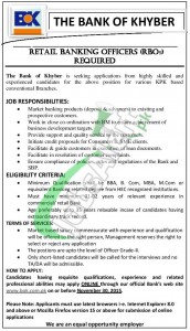 Khyber Bank Jobs