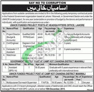 Federal Government Organization Jobs