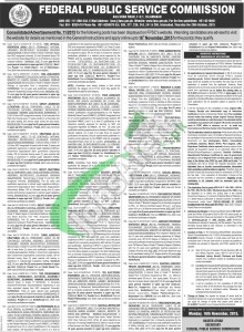 FPSC Jobs