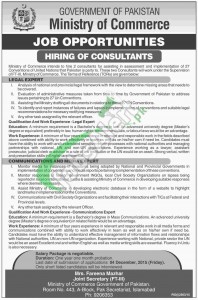 Ministry of Commerce Jobs