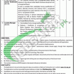 Wazirabad Institute of Cardiology Jobs