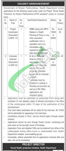 Health Department KPK Jobs