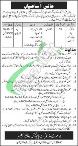 Punjab Population Welfare Department DG Khan Jobs